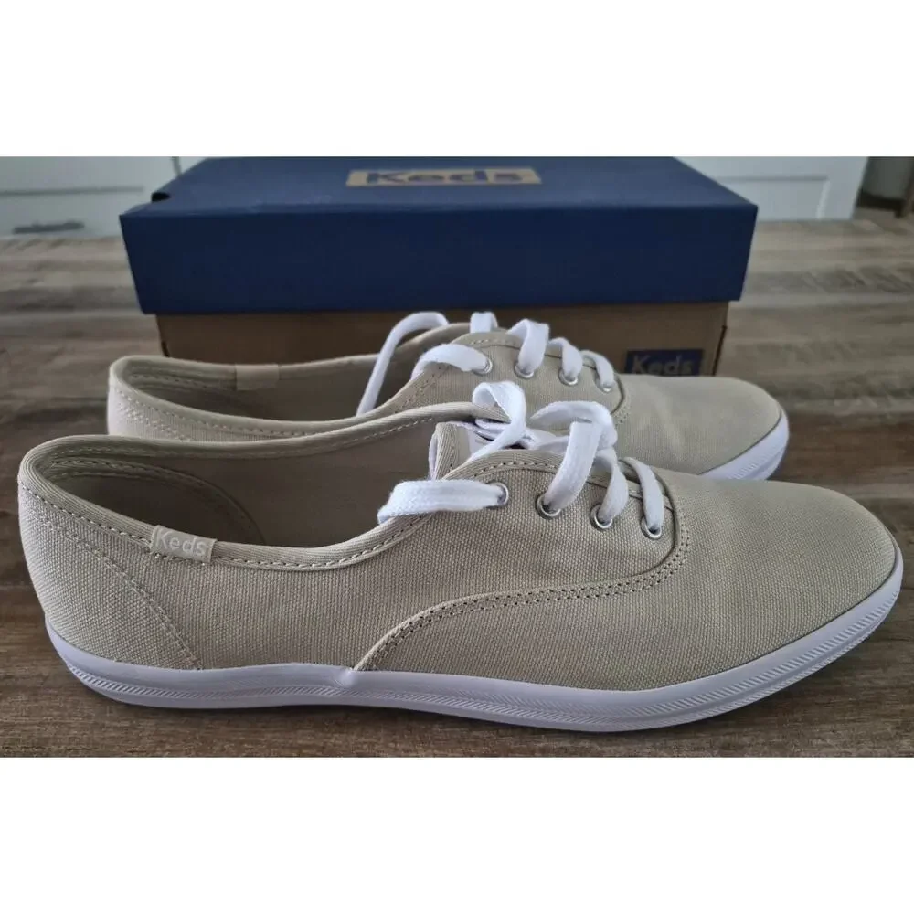 New Keds Champion OC Oatmeal Women's Size 9